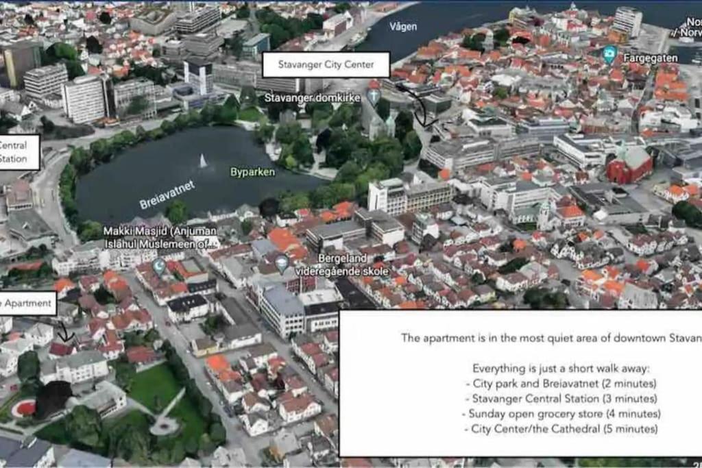Bjorn'S Sanctuary - City Center Appartement Stavanger Buitenkant foto